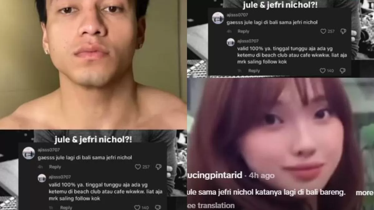 ABG Viral Jejak Digital Ungkap, Jule Sudah Lama Incar Jefri Nichol, Netizen Soroti Statusnya