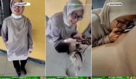 Viral Video Abg Bu Guru Hijab Suka Kunam Pak Kepsek Demi Tunnjangan Naik Bbm Viral